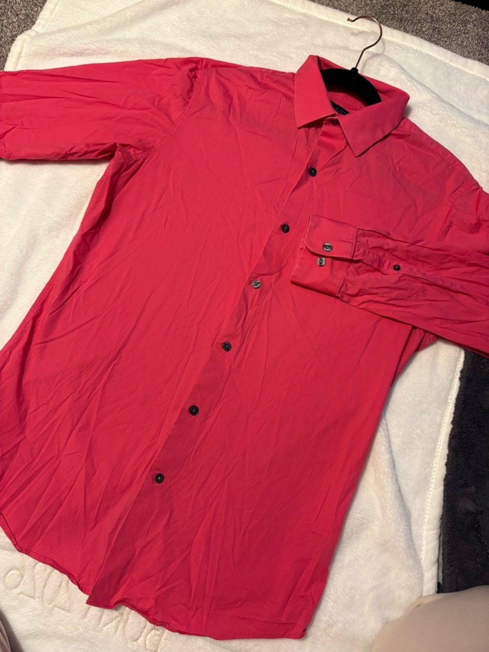 Apt. 9 Men's Red Dress Shirt